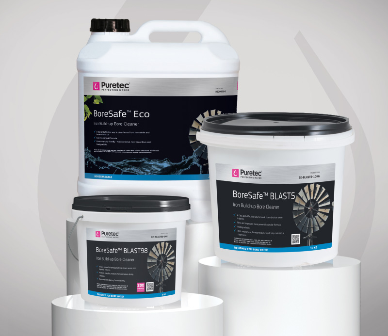 Puretec® BoreSafe™ Iron Build-Up Bore & Pump Cleaners